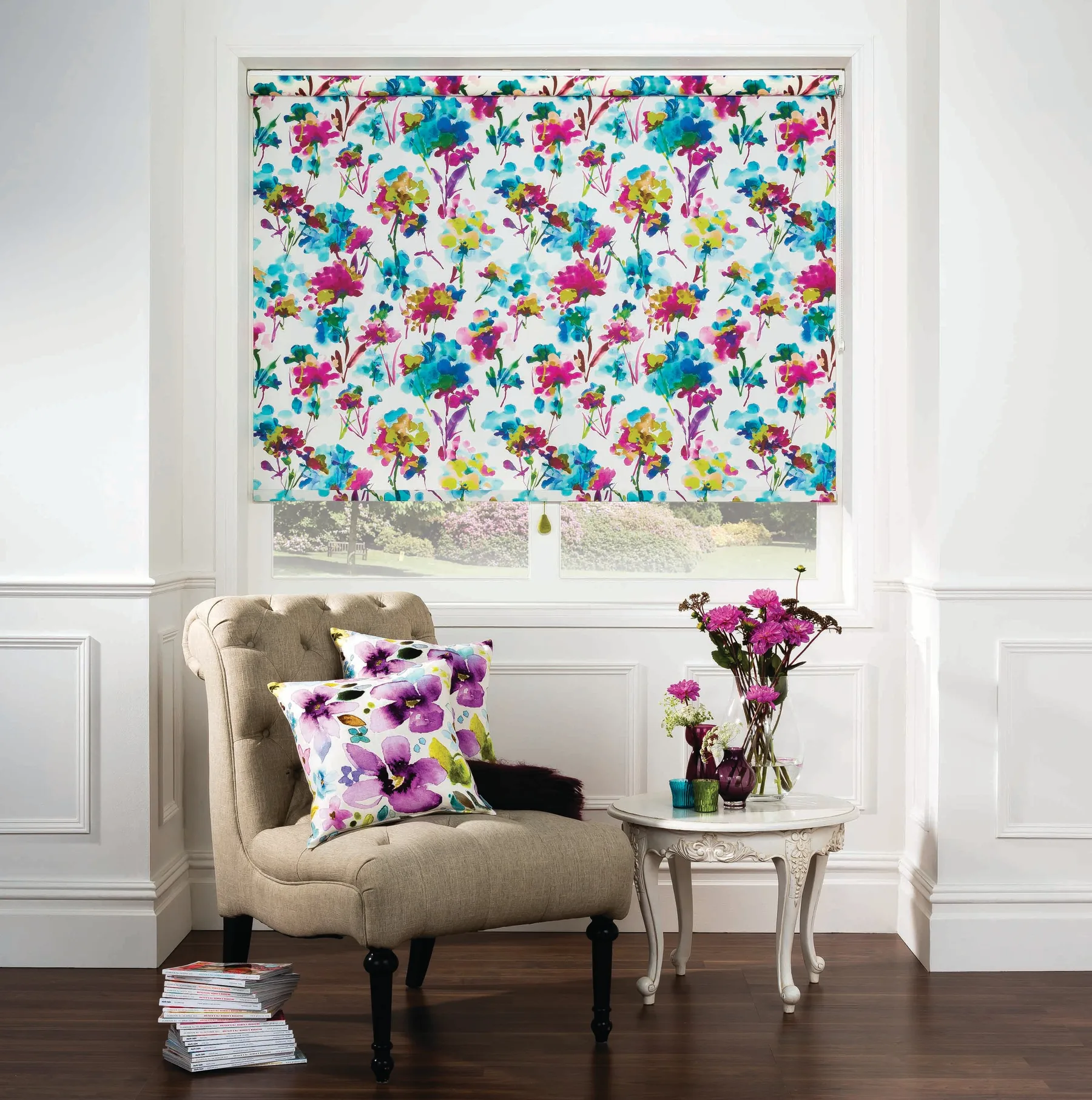 Blackout roller blinds - bedroom
