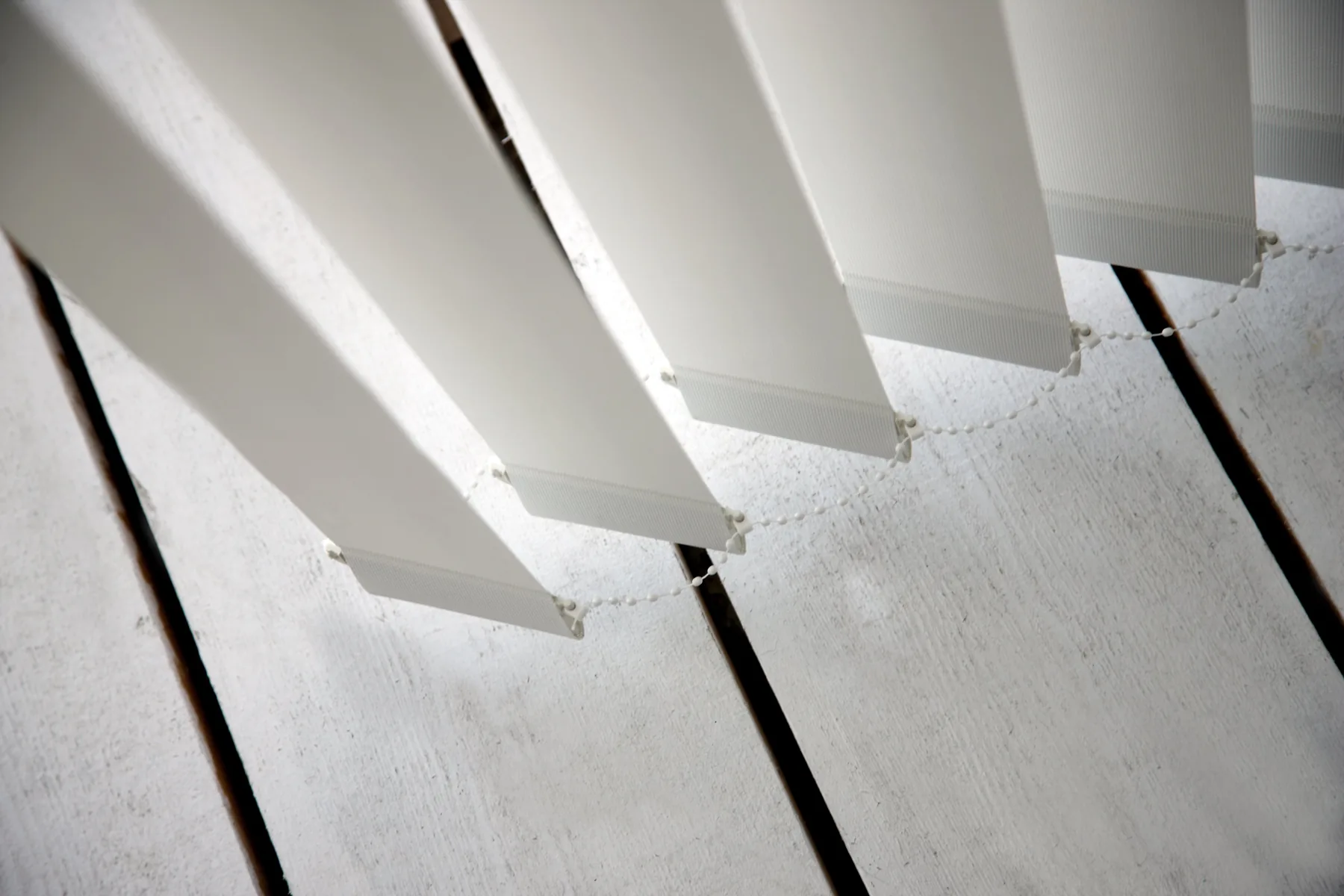 Vertical blinds - office space