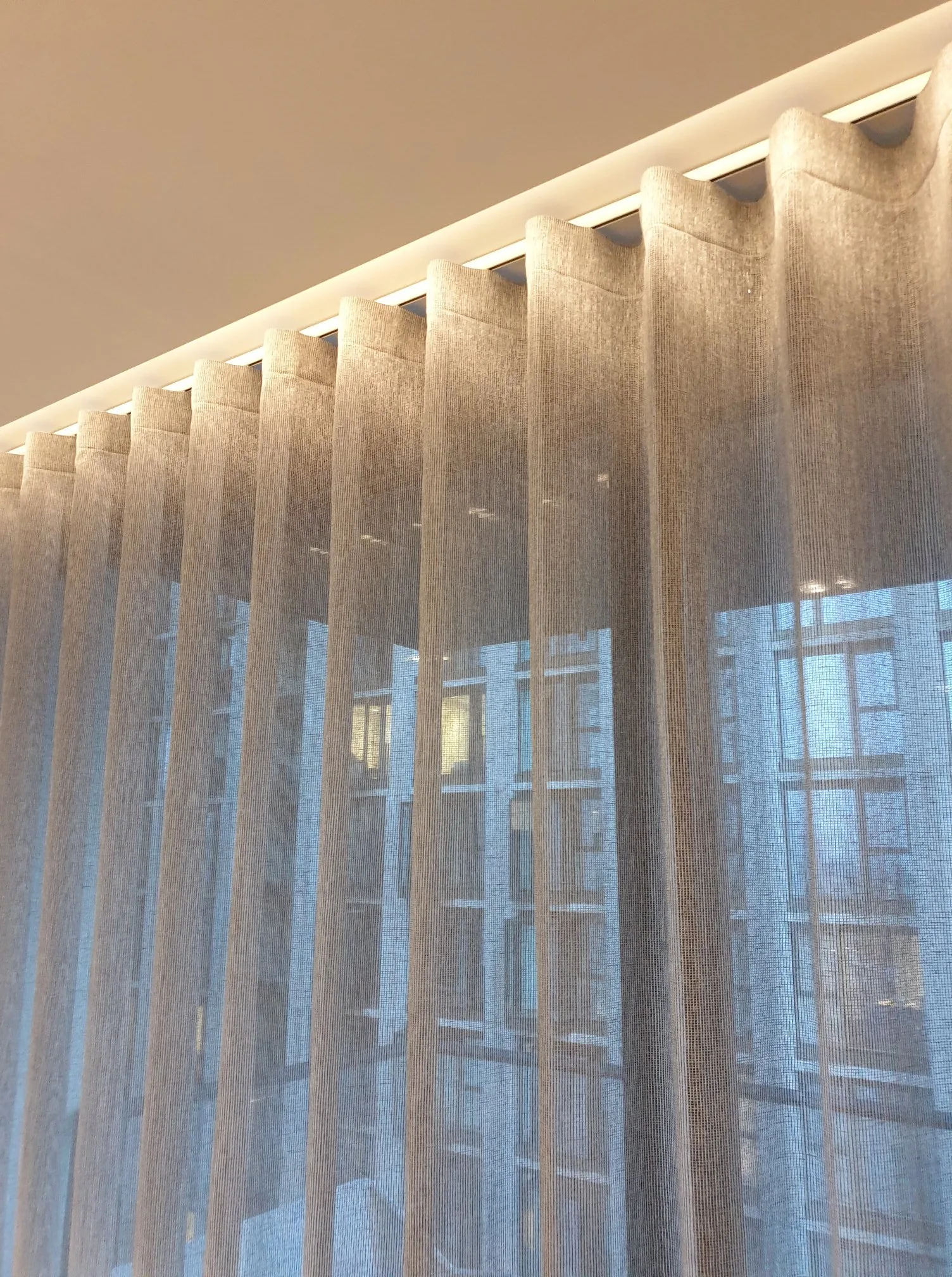 Custom curtains - bedroom